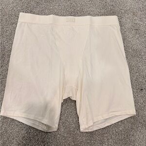 Cream Boxer Briefs